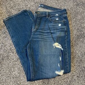 Old Navy Mid-Rise Boyfriend Jeans - Blue